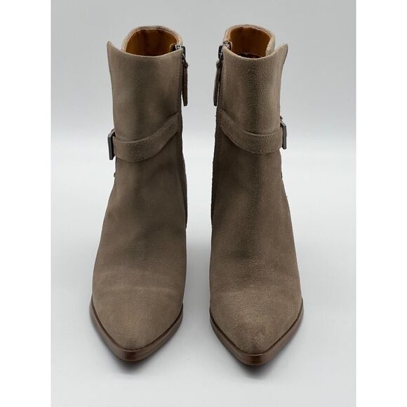 Sarto Franco Sarto Womens Emina Buckle Pointed Toe Ankle Boots Shoes Size 5 US - Picture 3 of 9